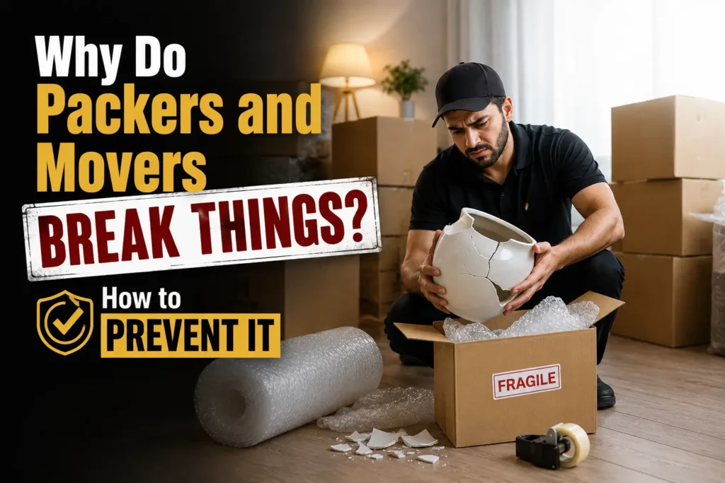 Why Do Packers and Movers Break Things? How to Prevent It